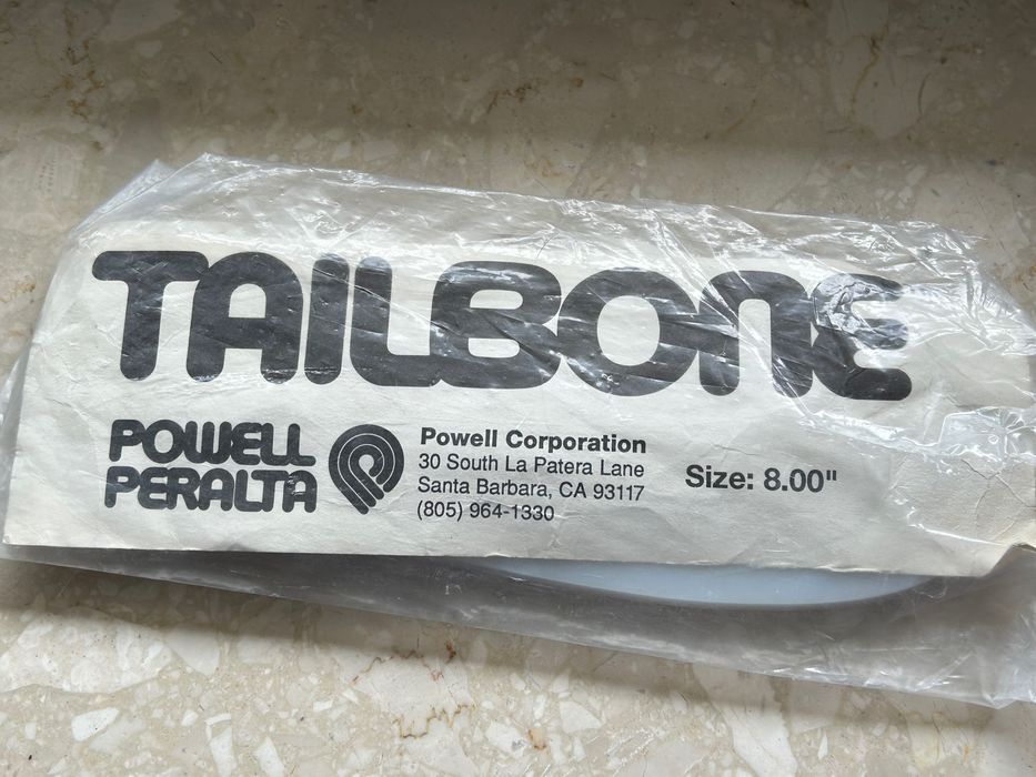 Tailbone Powell Peralta Skate deska lata 80te Oryginał santa cruz