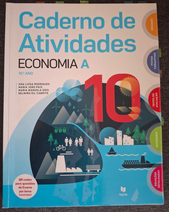 Caderno de atividades Economia A - 10 Ano