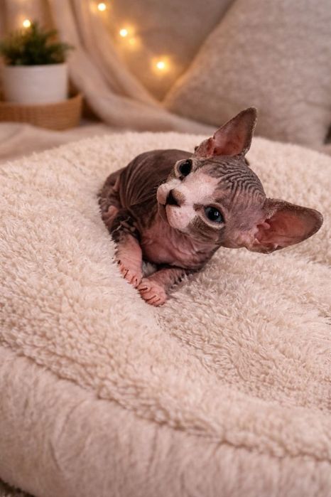 Котята канадский сфинкс