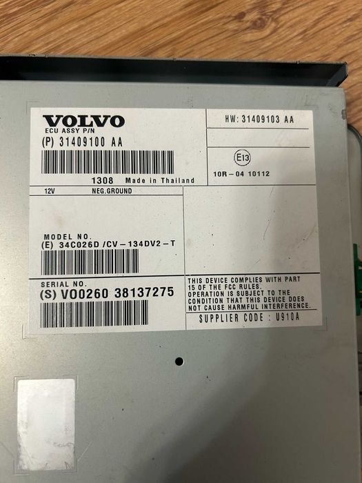 Wzmacniacz radia audio system Volvo 3140.9100