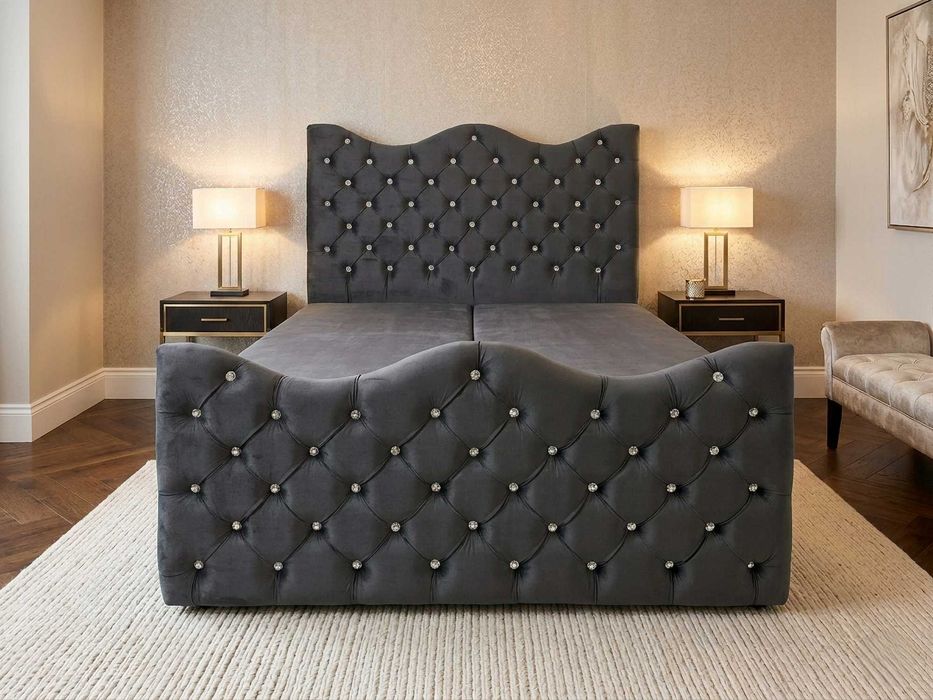 Łóżko Glamour Milano XL 160x200