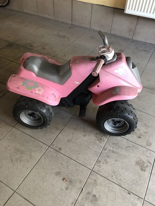 Smoby Quad Dla Dziewczynki na akumulator