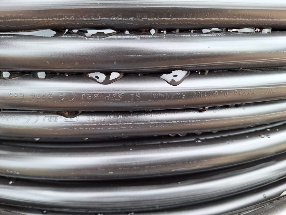 Przewód ziemny miedziany YKY 5x10 nkt produkcja 2025 Nkt , Elpar