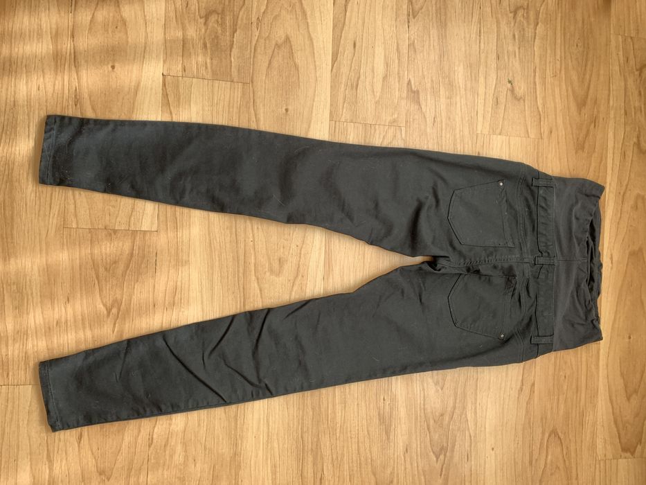 Джинсы для беременных чёрные скинни H&M mama maternity