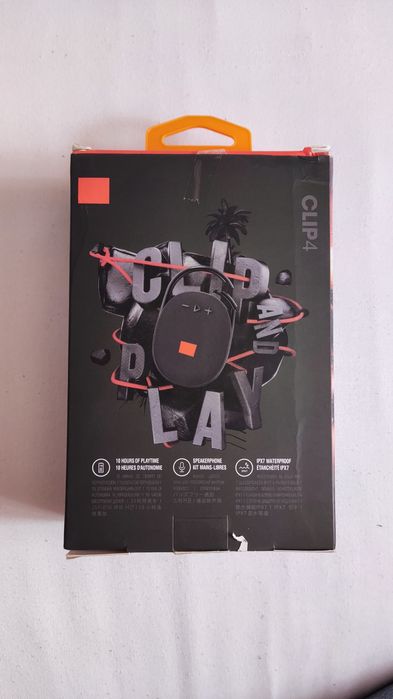 Coluna Bluetooth Clip 4, Radio FM (Nova)