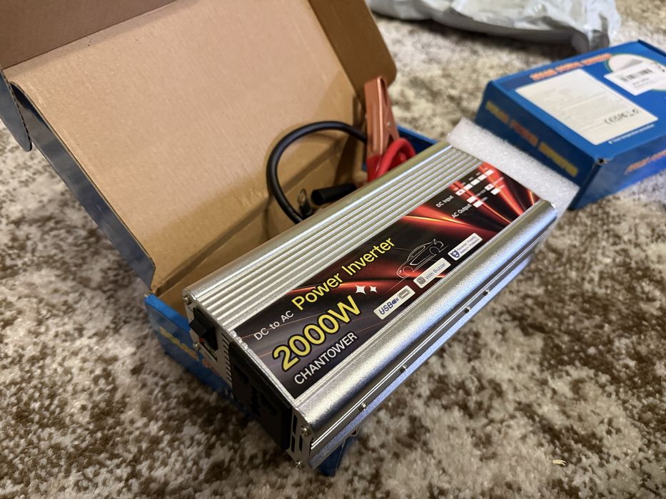 Інверто 12v-220 2000w Новий
