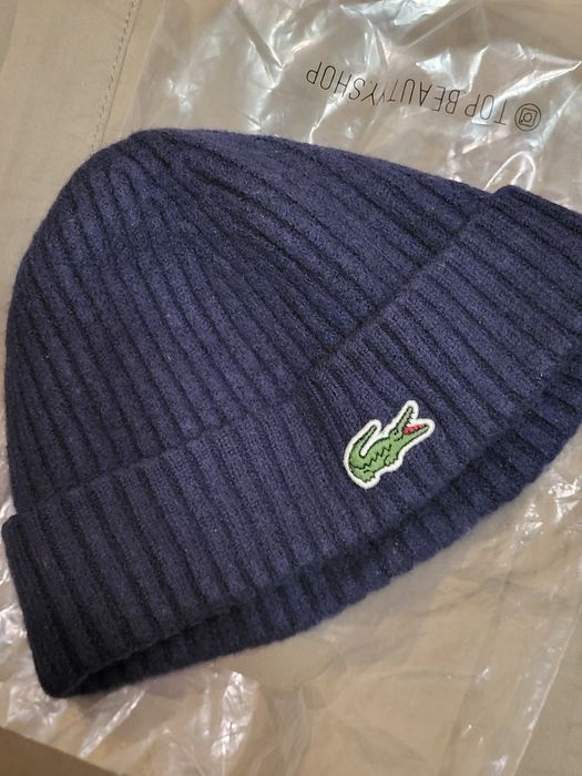 Шапка lacoste мужская ориг