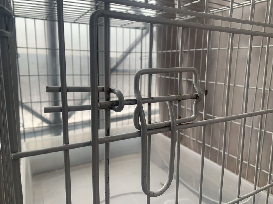 Клетка складная для собак с поддоном 76*62см