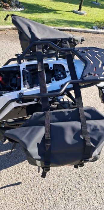 Capacete BMW Gs Pure, Capacete SHARK ridill black  e sacos laterais