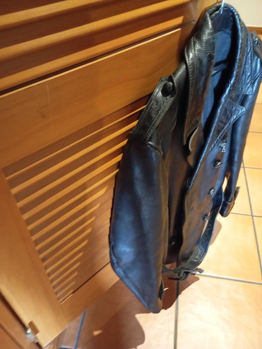 Vendo Blusão cabedal motard, vintage anos 70 ,