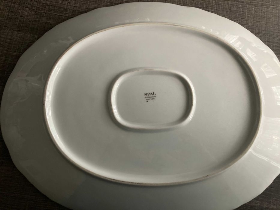 Travessa grande serviço vintage Spal