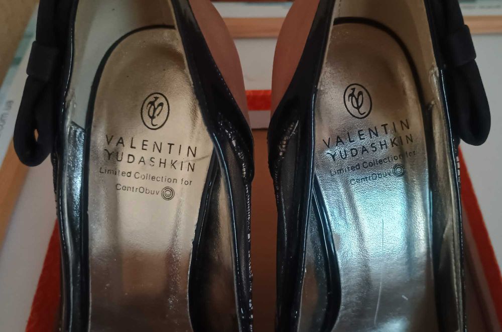 Женские летние туфли бренд Valentin Yudashkin 39р оригинал