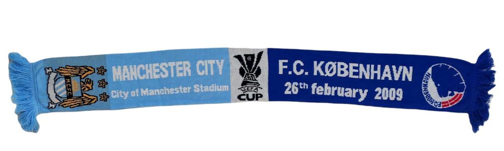 Szalik Manchester City v. FC Kopenhaga, stan bardzo dobry