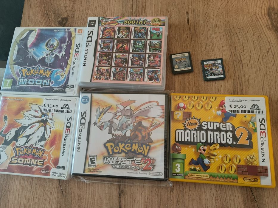 Nintendo 3DS XL + GRY (Stan idealny)