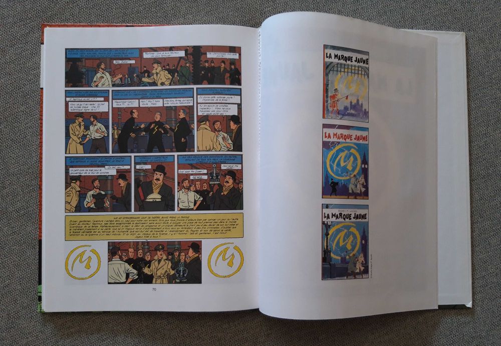 BD Blake e Mortimer "La marque jaune"