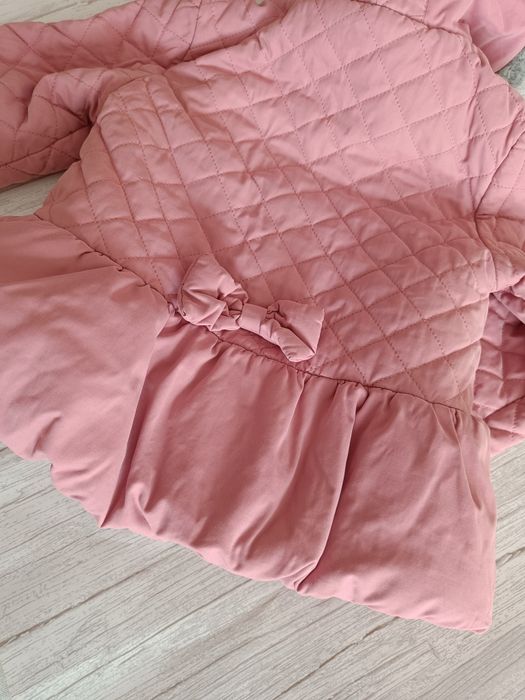 Тепла куртка на дівчинку 2р, 86см осіння куртка