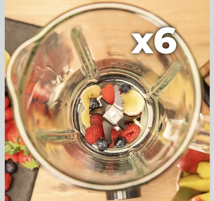 Cecotec Blender stołowy Power Black Titanium 2200MAX Prodigy