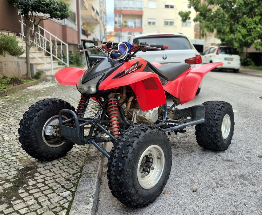 Honda trx 400 com marcha atras