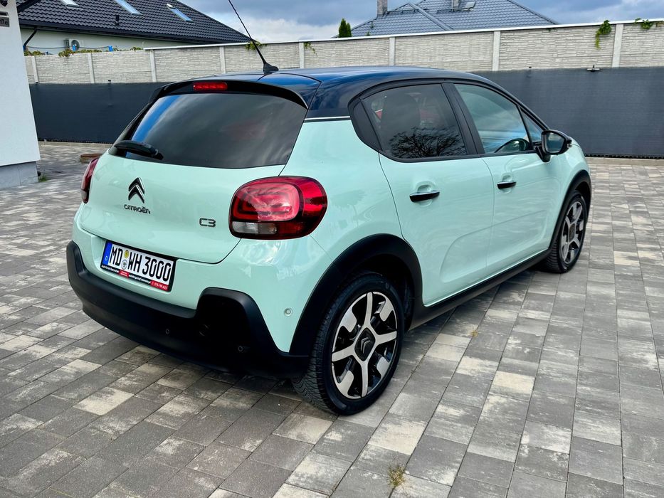 Citroën C3 C3 Śliczny Miętowy Kolor :-) Czarny Dach Polecam!