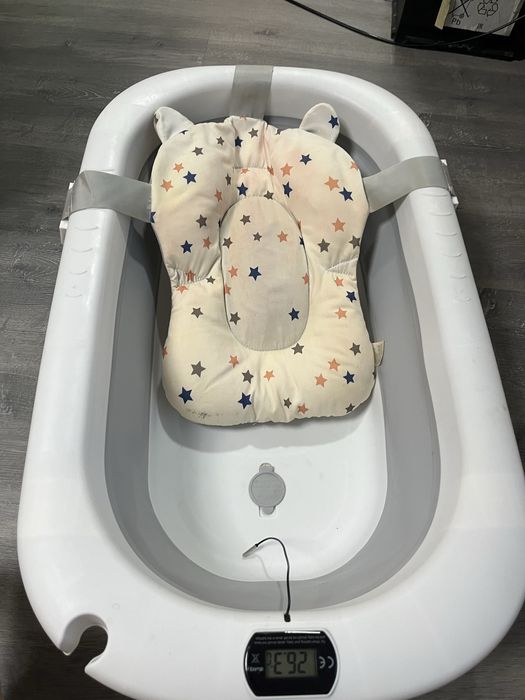 Ванночка з матрасом та термометром