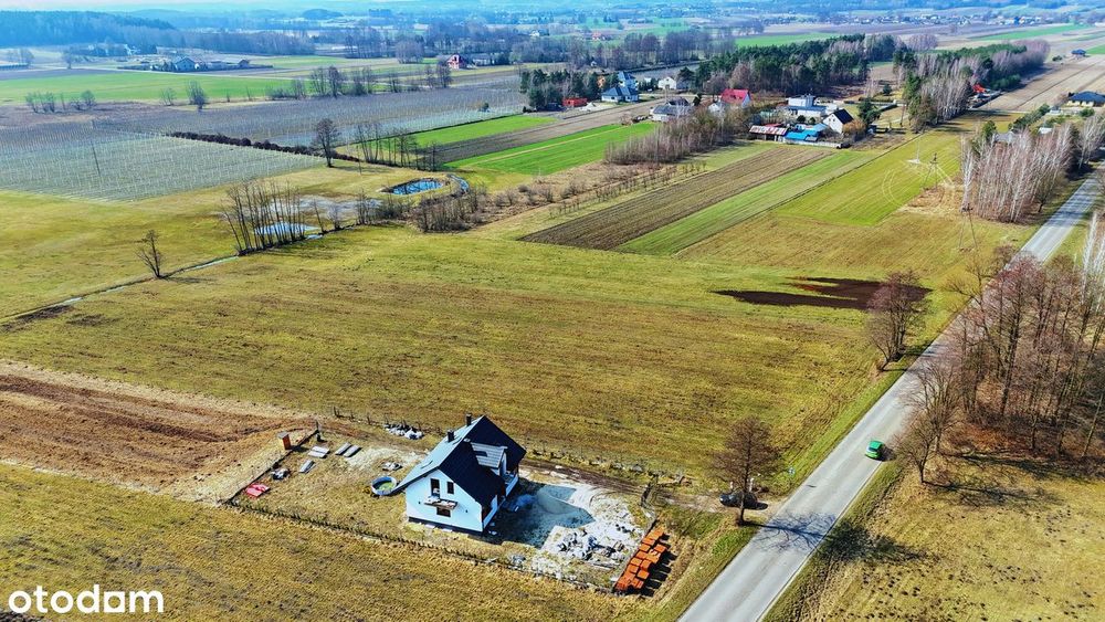 Działka w Komorowie 6780 m2 przy drodze z możliwością wykopania stawu