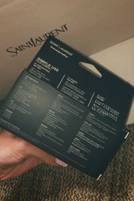 Плівкова фотокамера Yves Saint Laurent