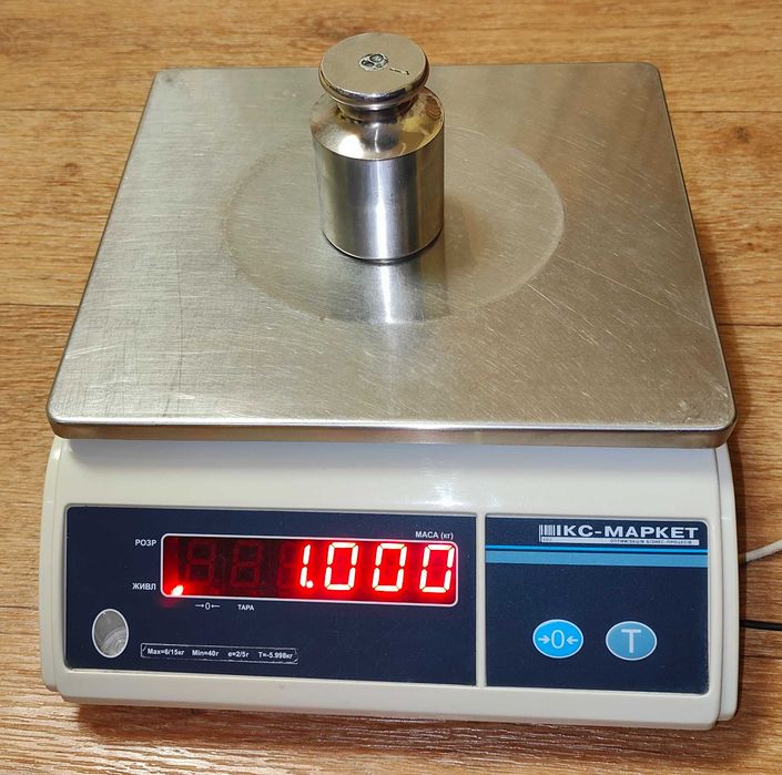 Весы ICS15AW, rs232, 15кг