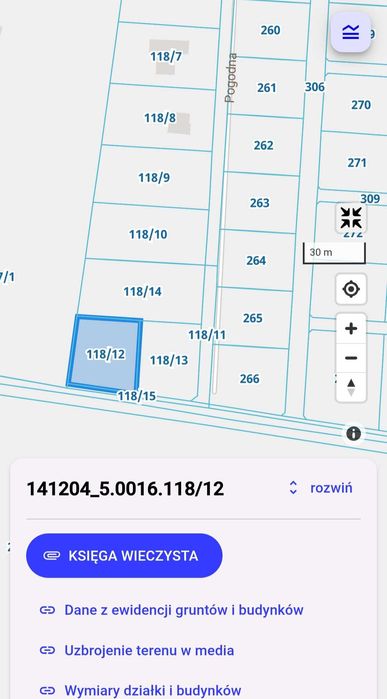 Działka budowlana Tyborów/Budy Barcząckie/Mińsk Mazowiecki