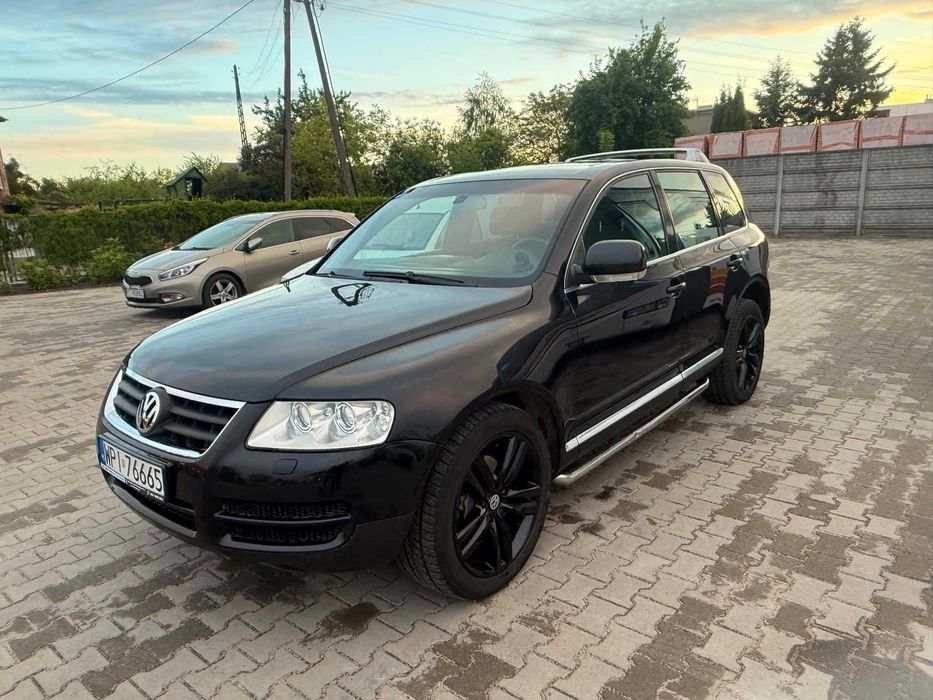 Touareg 4.2 b + gaz Piękny stan hak 3.5t