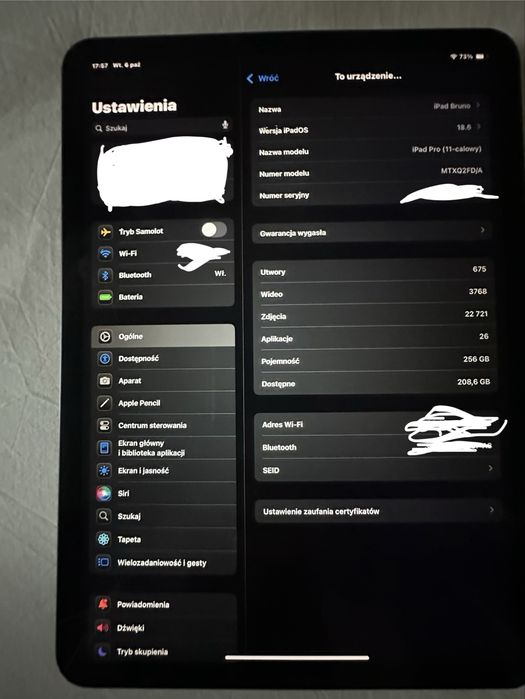 ipad pro 11-calowy, 1gen