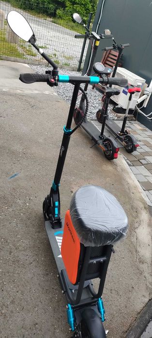 Hulajnoga elektryczna BEEPER z siodelkiem, torba