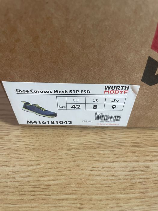 Würth MODYF Caracas S1P ESD – Sapato de Segurança