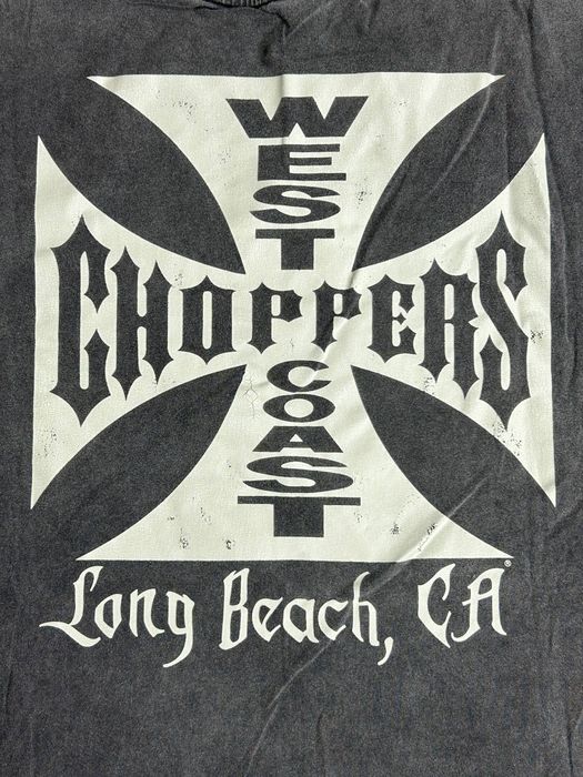 Футболка West Coast Choppers t-shirt black archive opium чорна S, M, L