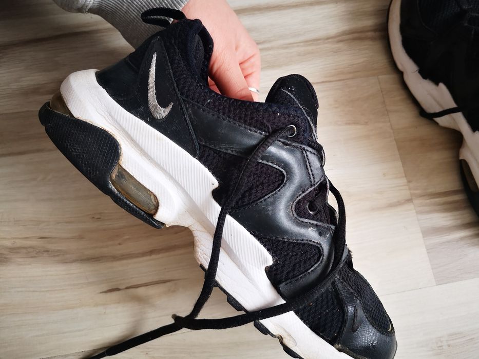 Buty nike czarno białe