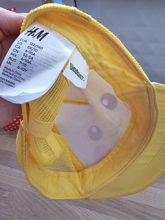 Czapka z daszkiem pokemon