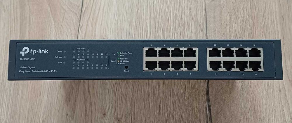 Switch POE+ TP-Link TL-SG1016PE