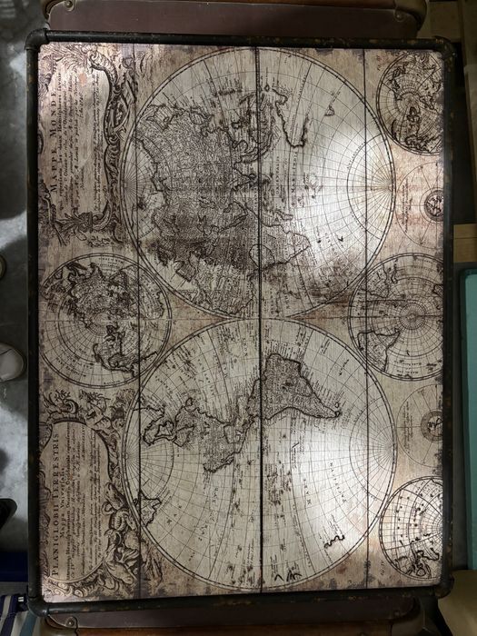 Quadro decorativo com moldura vintage, como novo