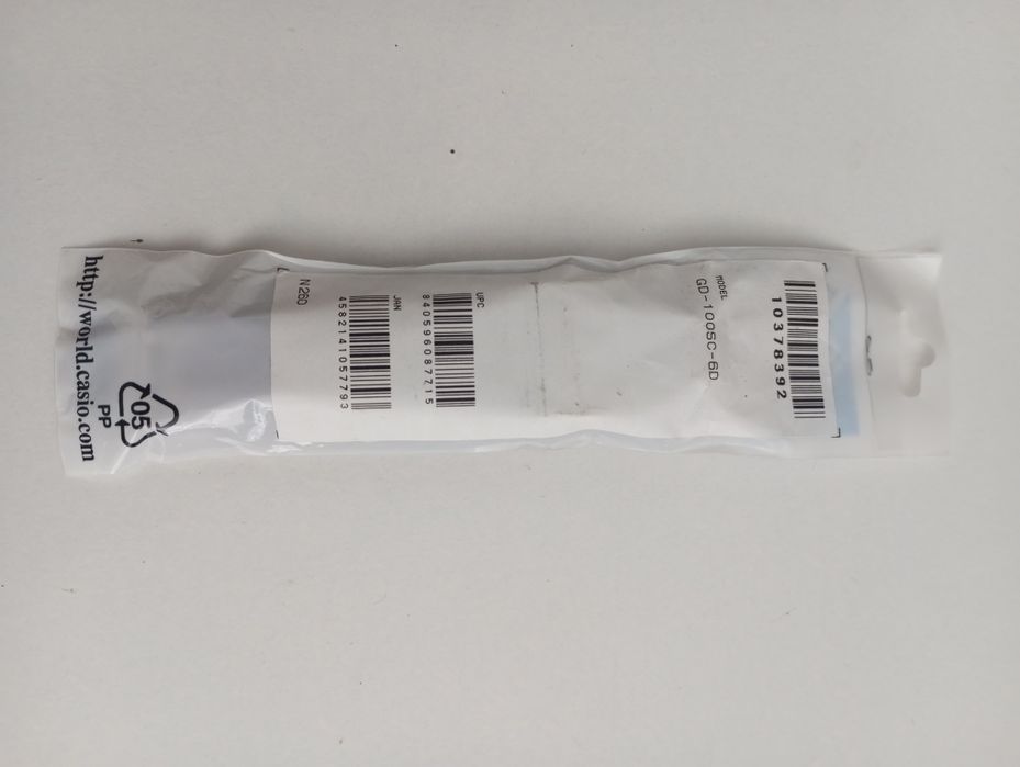 Bracelete Original Casio G-Shock

Novo

Obs: Mais questões sobre outra