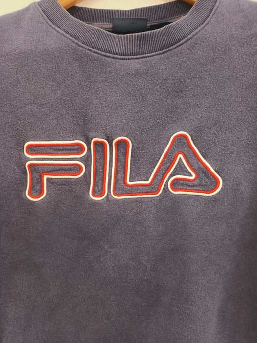 Granatowa bluza damska marki Fila rozmiar S