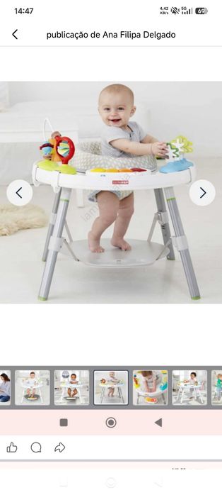 Vendo mesa de atividades para bebé