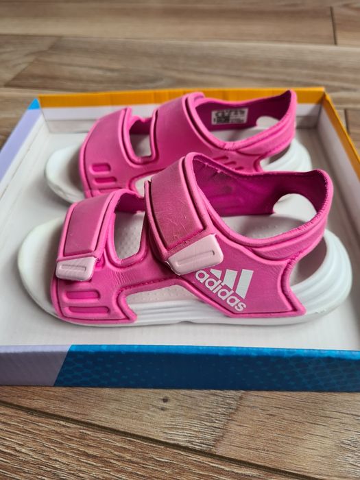Sandały dziewczęce adidas rozmiar 27