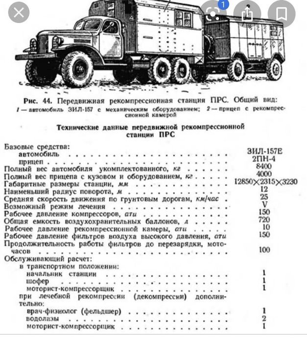 Станция водолазная Прс-ВА к2-150 барокамера ркм