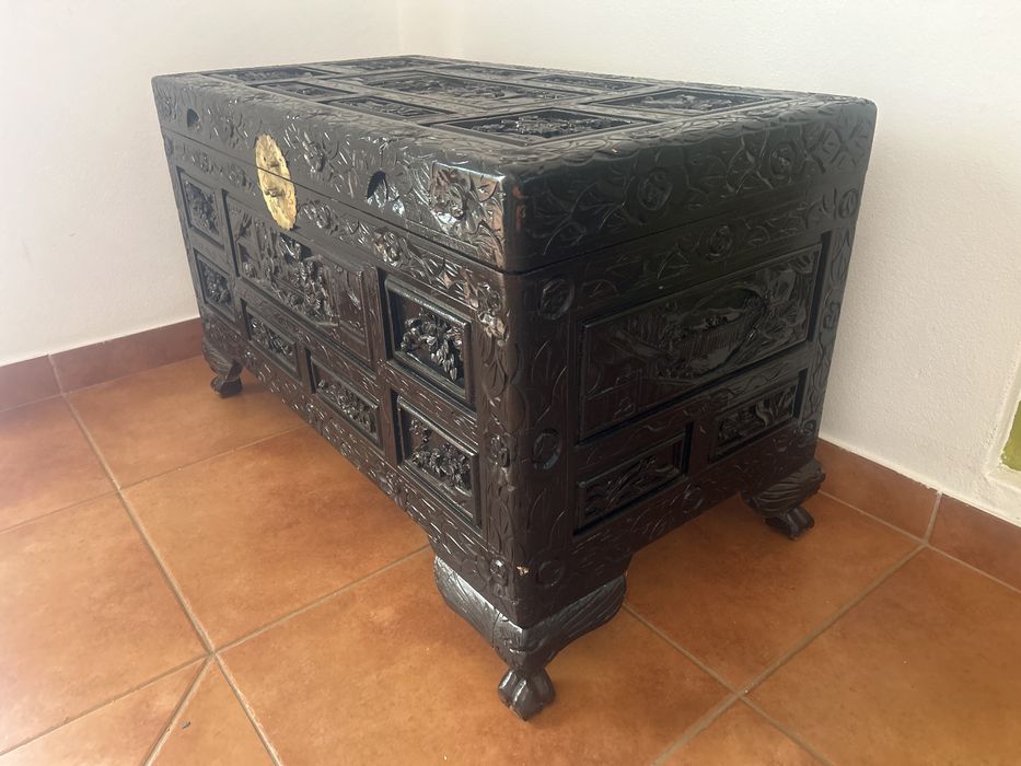 Bau em madeira - disponivel ate 15 Novembro