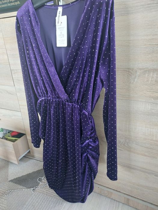 Sukienka diamenciki M-Xl