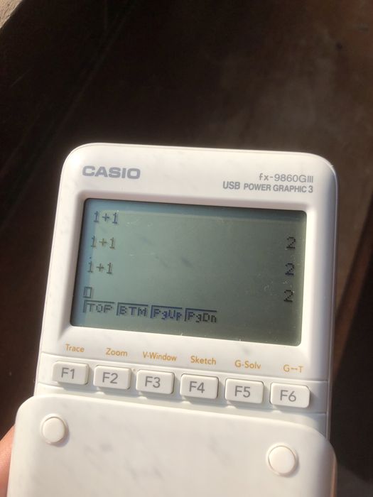 Calculadora grafica  CASIO