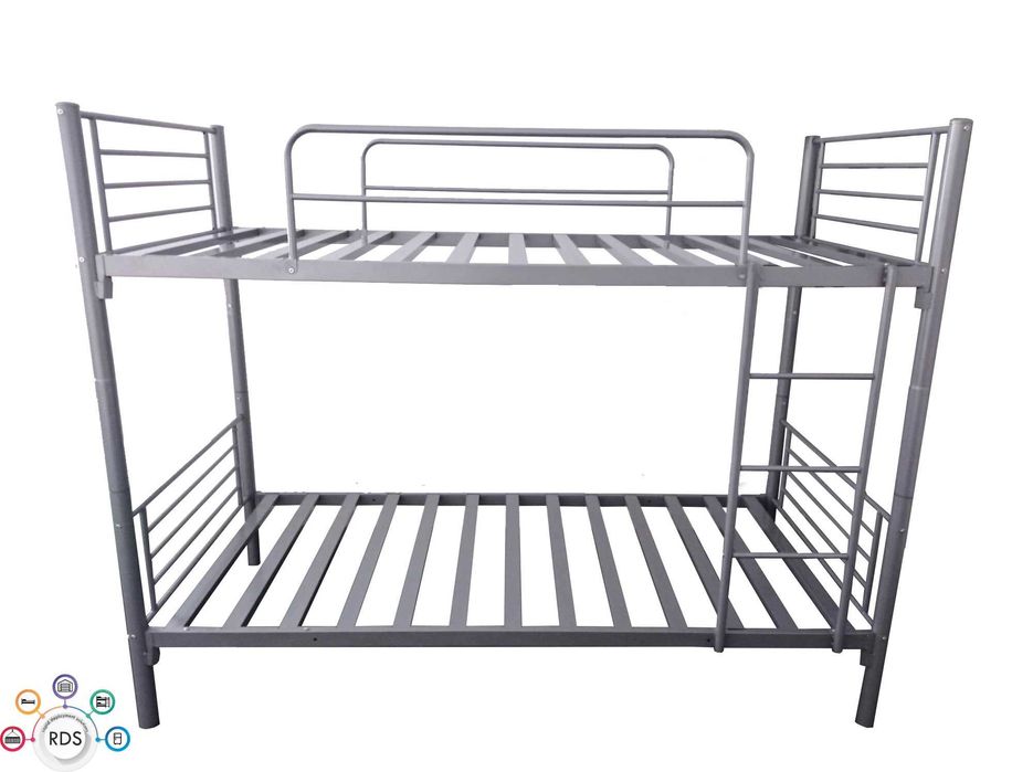 Łóżko pojedyncze Łóżka metalowe wymienne na piętrowe hostelowe 90x200