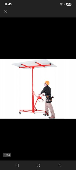 Podnośnik do płyt kartonowo gipsowych