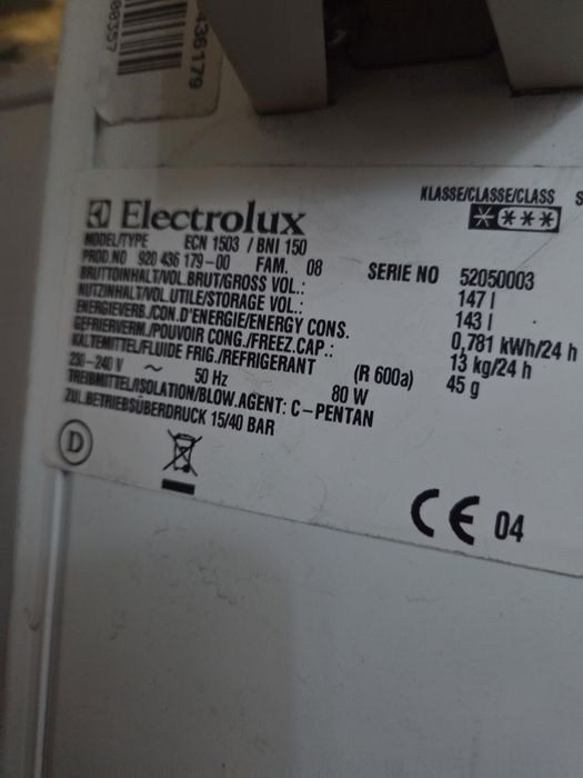 Zamrażarka Electrolux