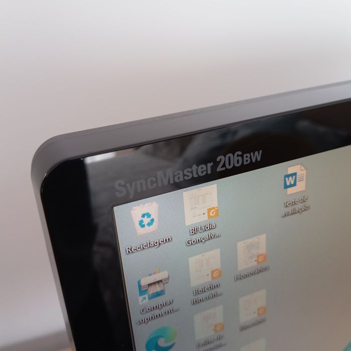 Monitor Samsung SyncMaster 206BW, excelente estado