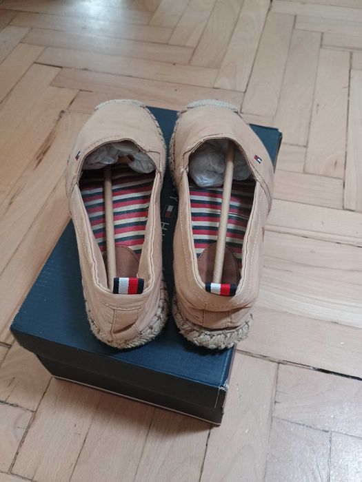 Espadryle Tommy Hilfiger 37 beż